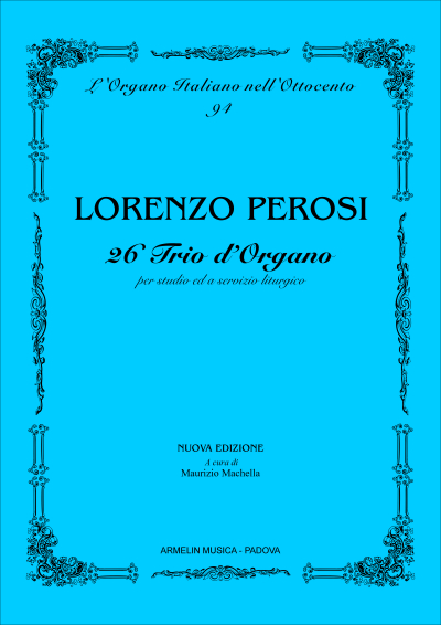 Armelin Musica 26 Trio d’Organo noty pro varhany