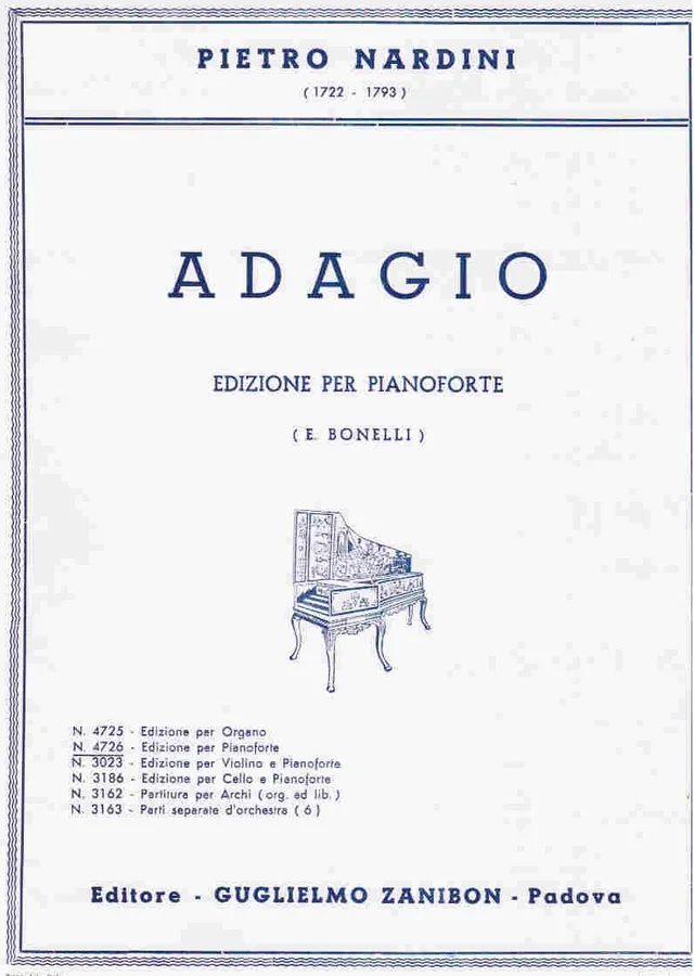 Armelin Musica Adagio noty ověřené vydání