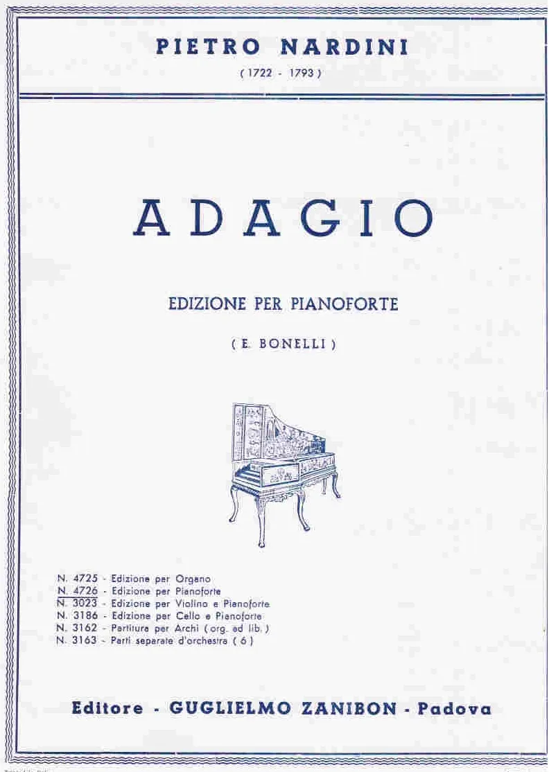 Armelin Musica Adagio noty ověřené vydání