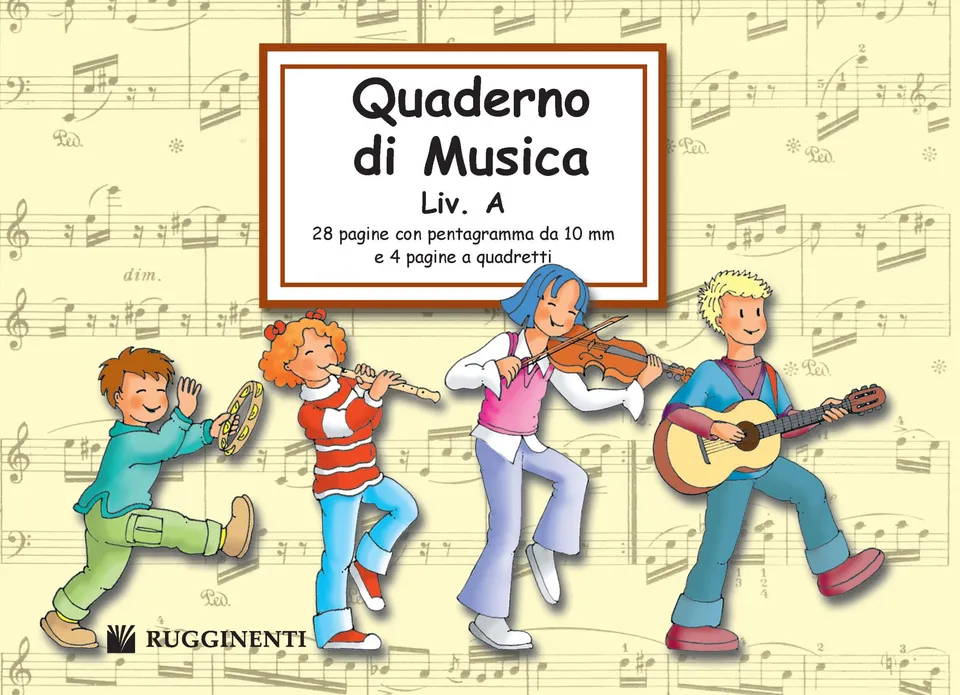 Volonte & Co Quaderno di Musica Liv. A notový sešit