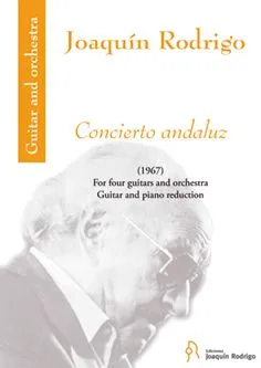 Ediciones Joaquín Rodrigo Concierto andaluz noty 4 kytary a klavír