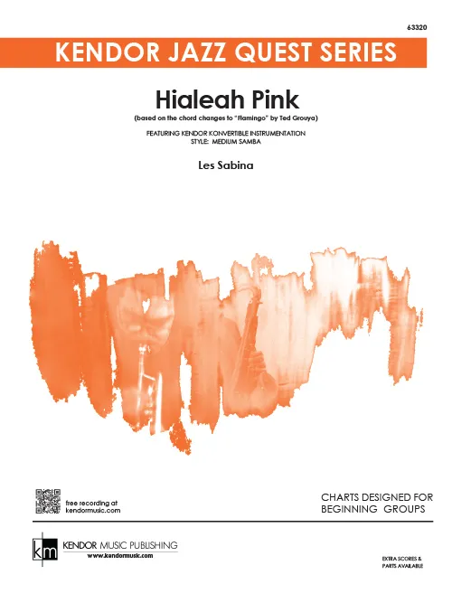 Kendor Music Hialeah Pink noty pro big band samba