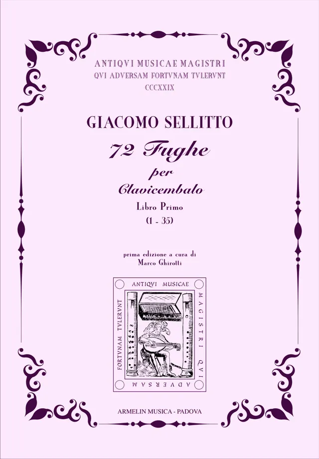 Armelin Musica 72 fughe per Cembalo noty pro cembalo