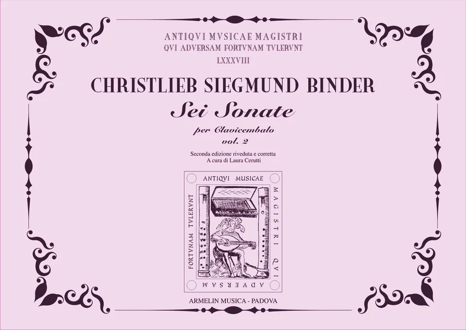Armelin Musica Sonate per clavicembalo noty pro cembalo