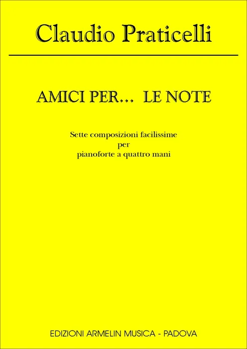 Armelin Musica Amici per le note noty pro výuku