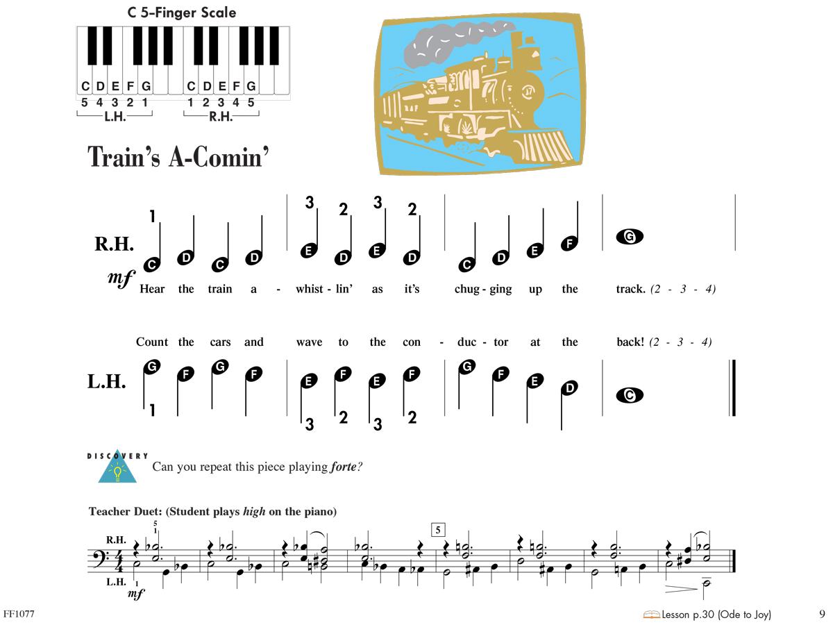 Faber Piano Adventures Primer Performance Book noty 2. vydání