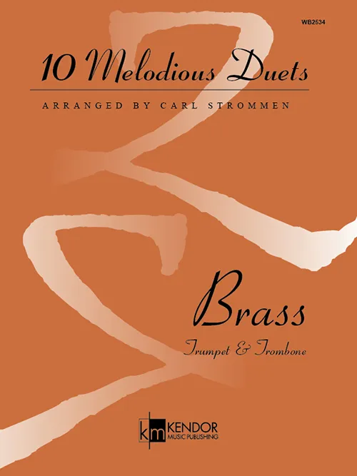 Kendor 10 Melodious Duets noty trubka trombon grade 2-3