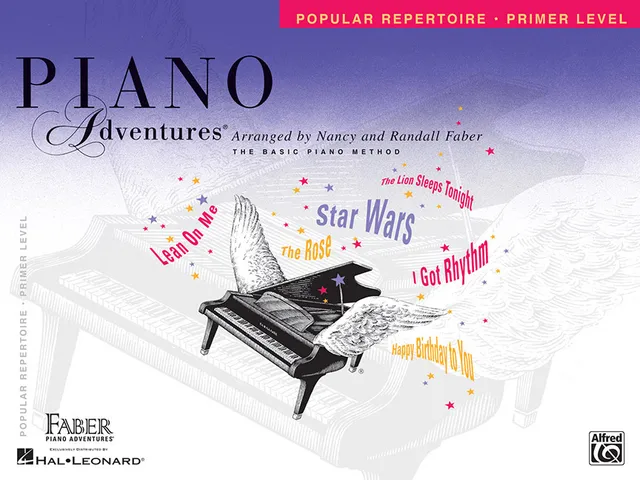 Faber Piano Adventures Primer Popular Repertoire noty pro klavír
