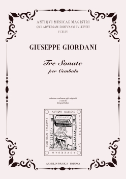 Armelin Musica 3 Sonate per Cembalo noty pro cembalo