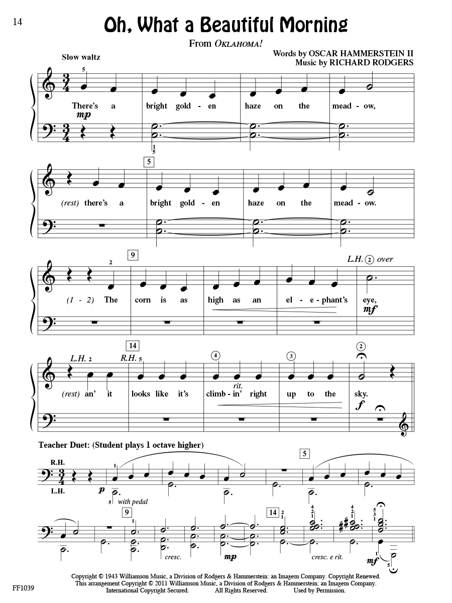Faber PlayTime Piano Kids’ Songs noty Level 1