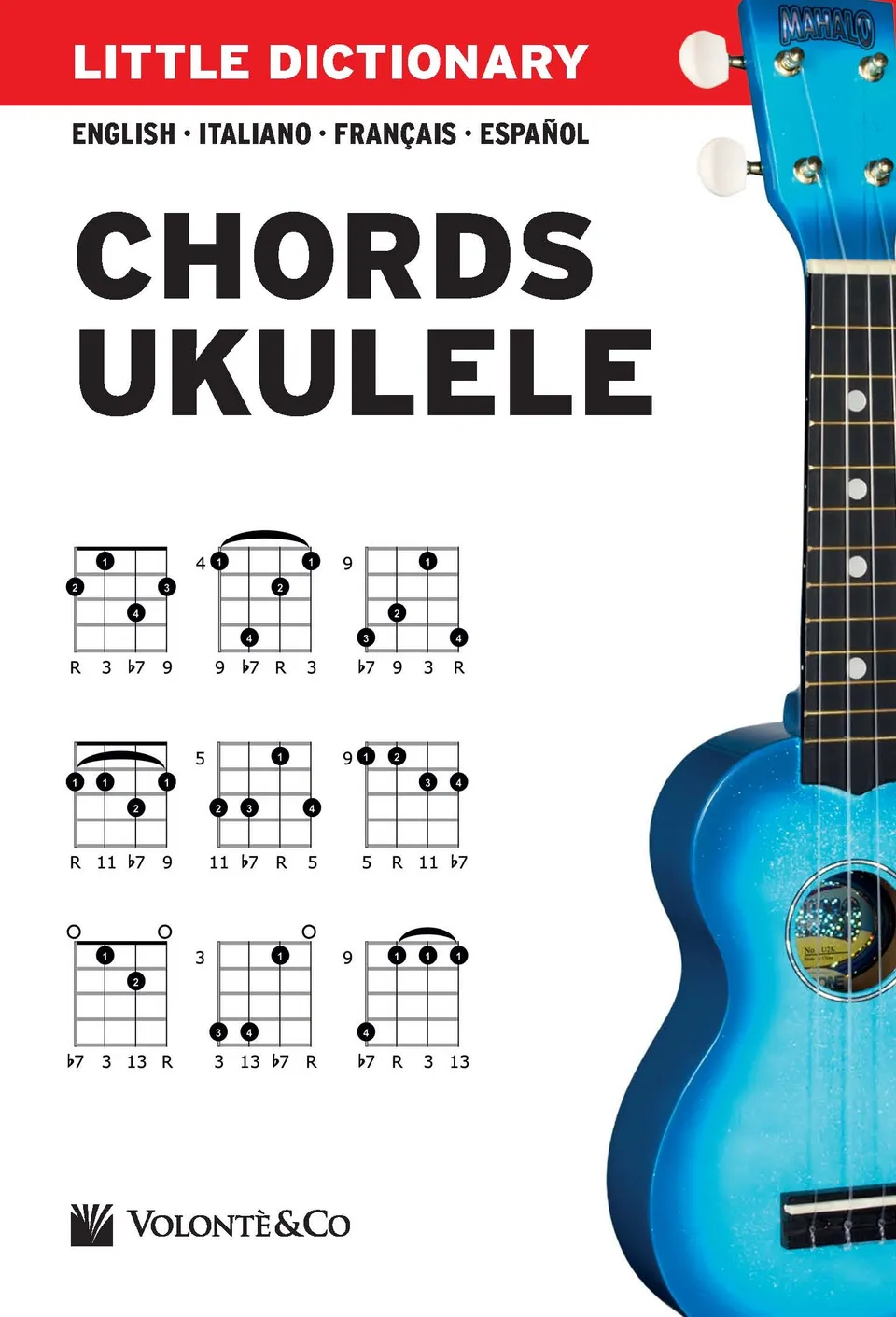 Volonte & Co Little Dictionary Chords Ukulele slovník akordů