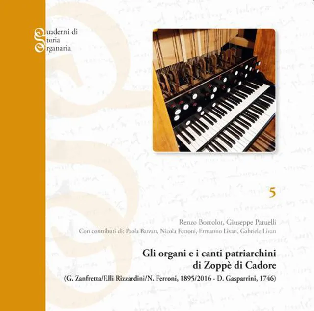 Armelin Musica Gli organi e i canti patriarchini noty pro varhany