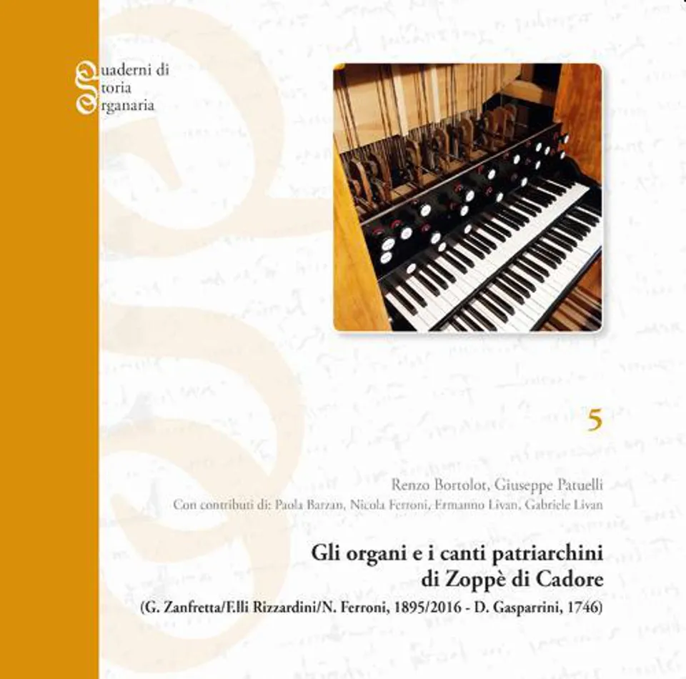Armelin Musica Gli organi e i canti patriarchini noty pro varhany