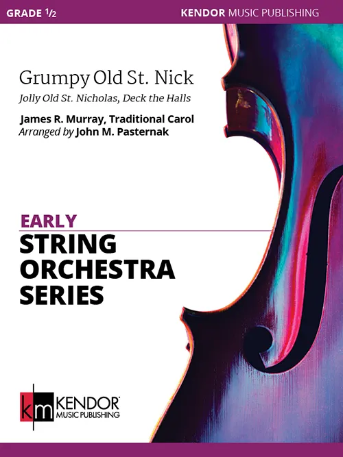 Kendor Music Grumpy Old St. Nick noty pro orchestr vánoční