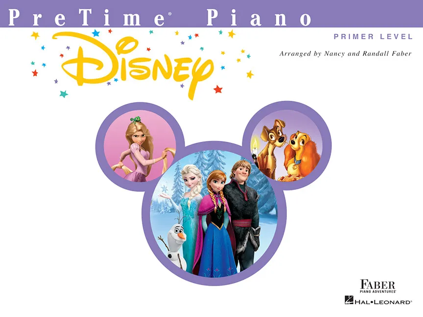 Faber Piano Adventures PreTime Piano Disney noty pro klavír