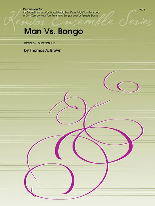 Kendor Music Man Vs. Bongo noty bicí soubor perkuse