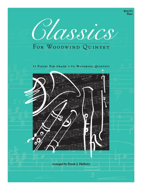 Classics For Woodwind Quintet part pro flétnu stupeň 3