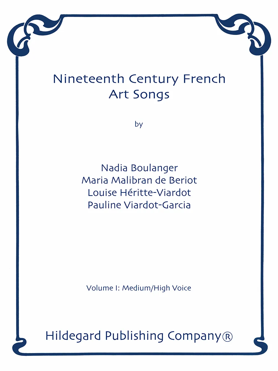 Nineteenth Century French Art Songs Vol. I noty střední hlas
