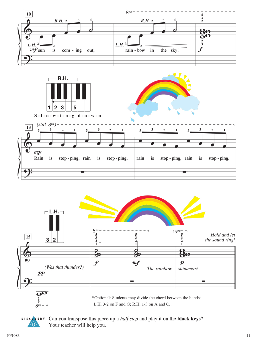 Faber Piano Adventures Level 2A Performance Book noty 2. vydání