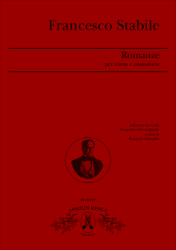 Armelin Musica Romanze noty pro zpěv kritické vydání