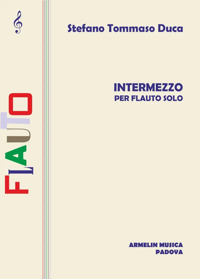 Armelin Musica Intermezzo per flauto solo noty pro flétnu