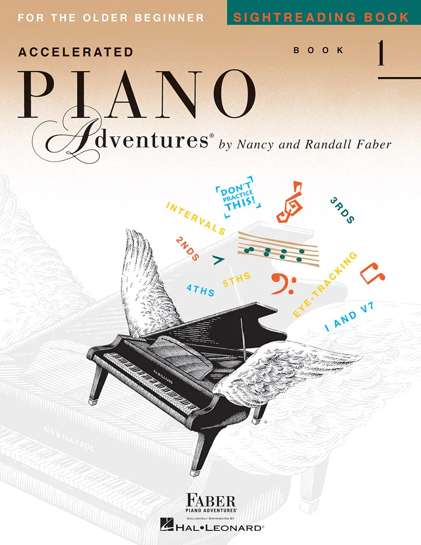 Faber Piano Adventures Accelerated Sightreading 1 noty z listu