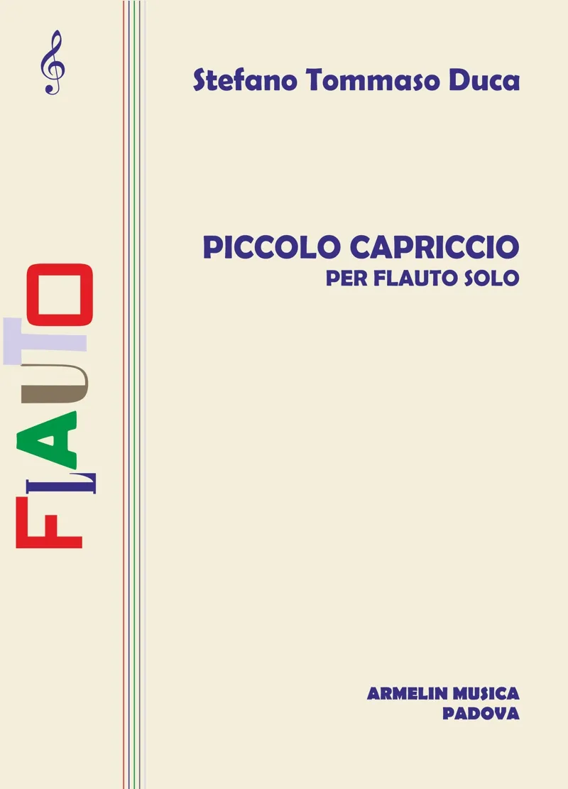 Armelin Musica Piccolo capriccio per flauto solo noty