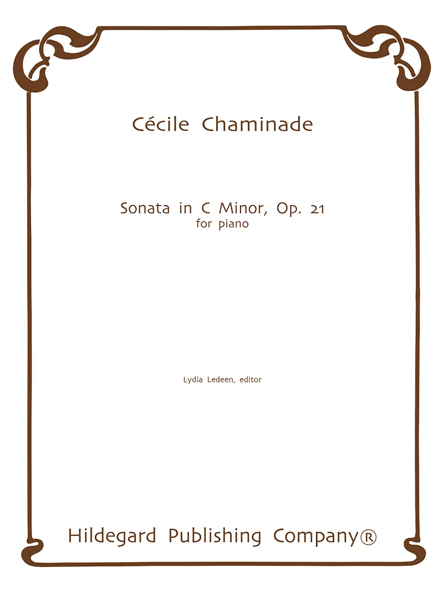 Hildegard Publishing Sonata c moll Op. 21 noty digitální