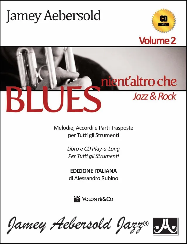 Volonte & Co Aebersold Vol. 2 Nient'altro che Blues noty s CD