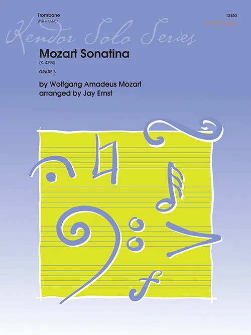Kendor Music Mozart Sonatina noty pro trombon s klavírem