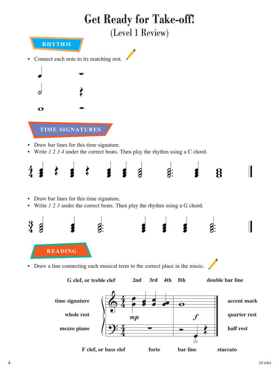 Faber Piano Adventures Level 2A Lesson Book 2nd Edition noty