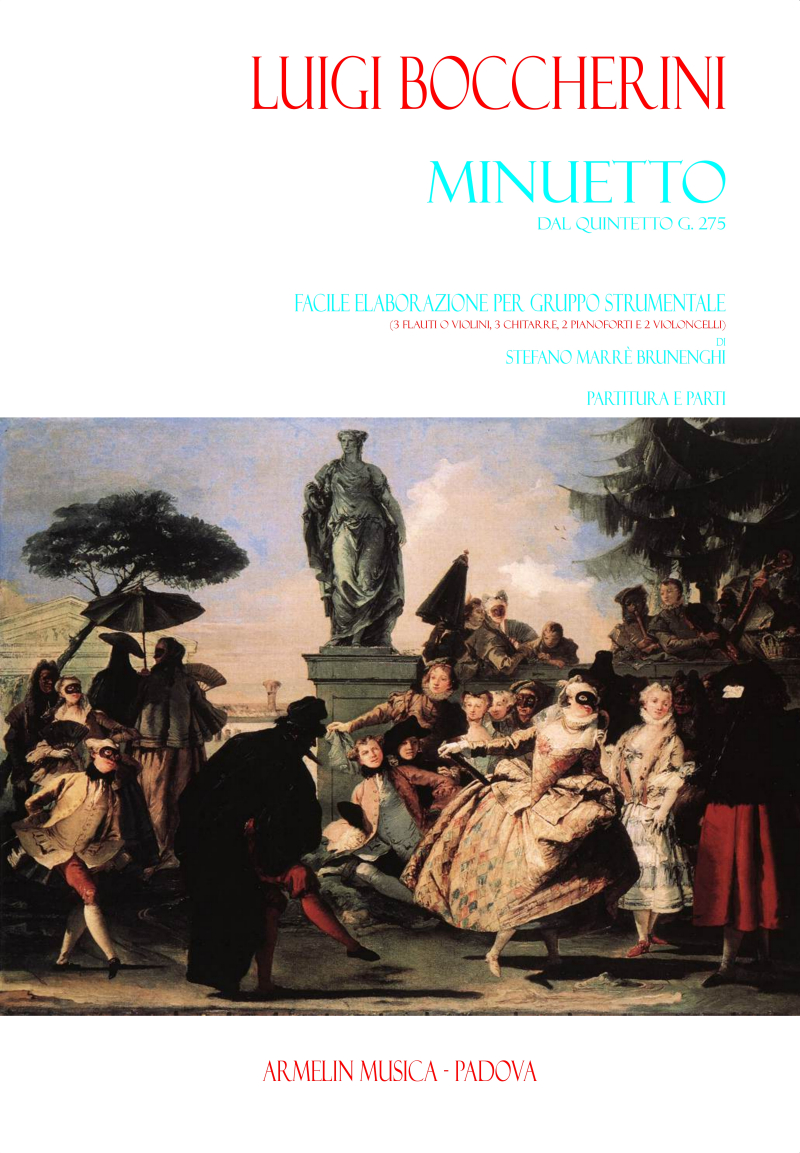 Armelin Musica Minuetto dal Quintetto G. 275 noty