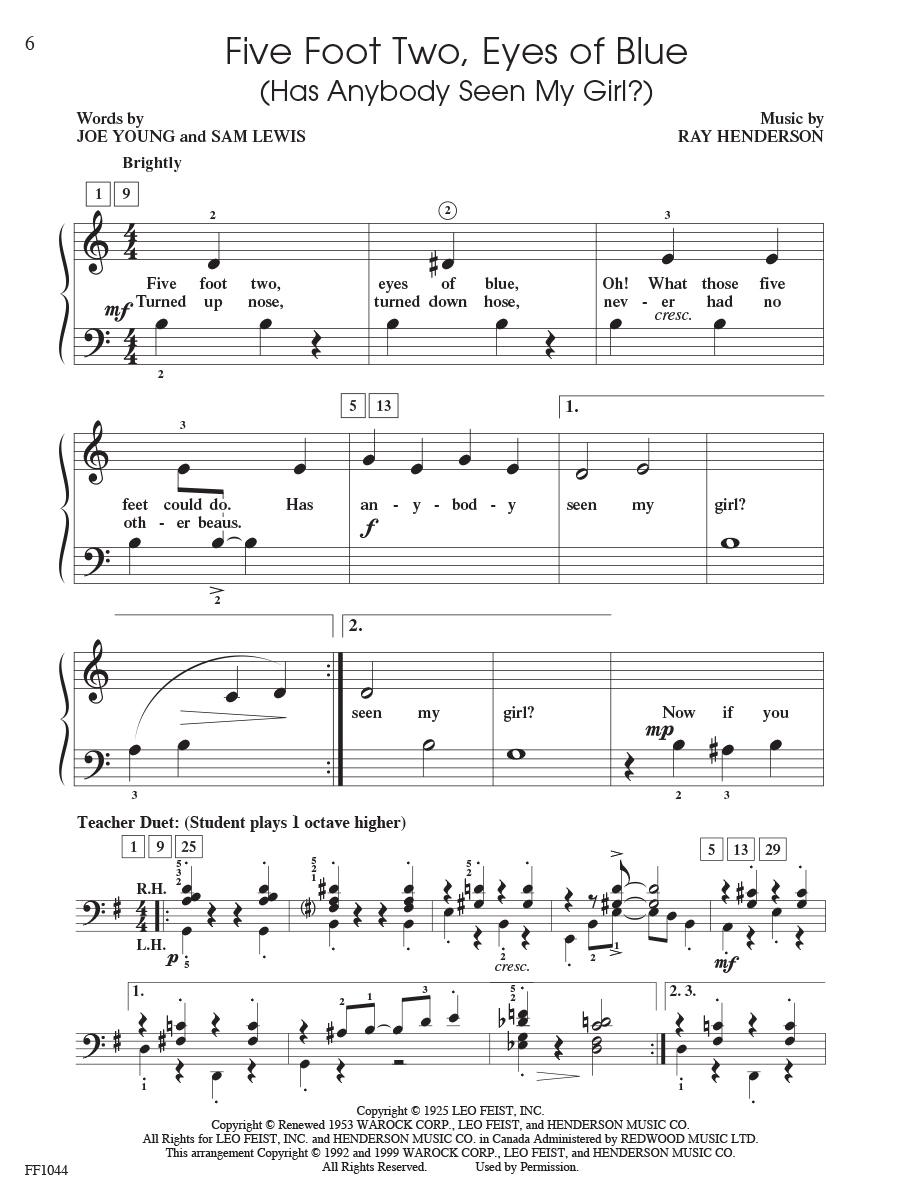 Faber Piano Adventures PlayTime Piano Jazz & Blues noty Level 1