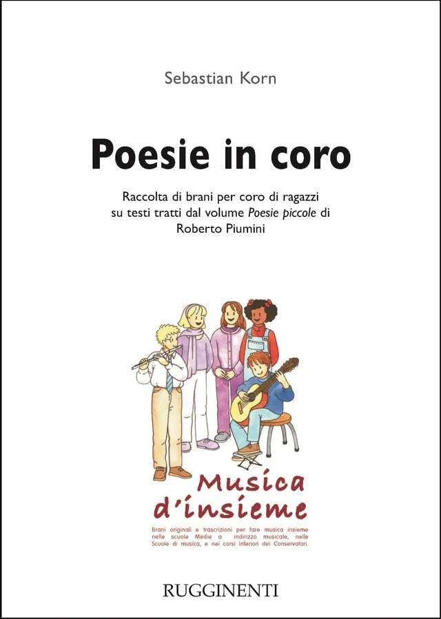 Volonte & Co Poesie in Coro noty pro dětský sbor
