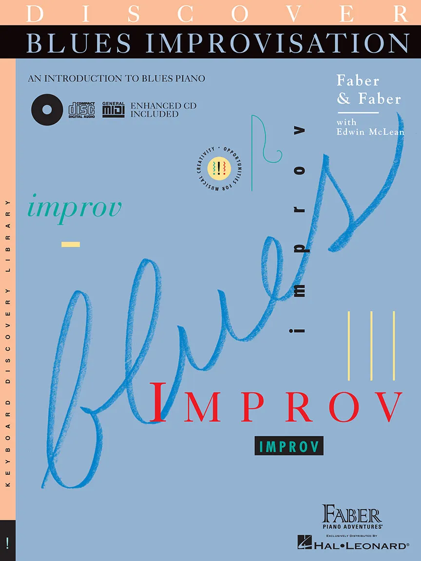 Faber Piano Adventures Discover Blues Improvisation noty pro klavír