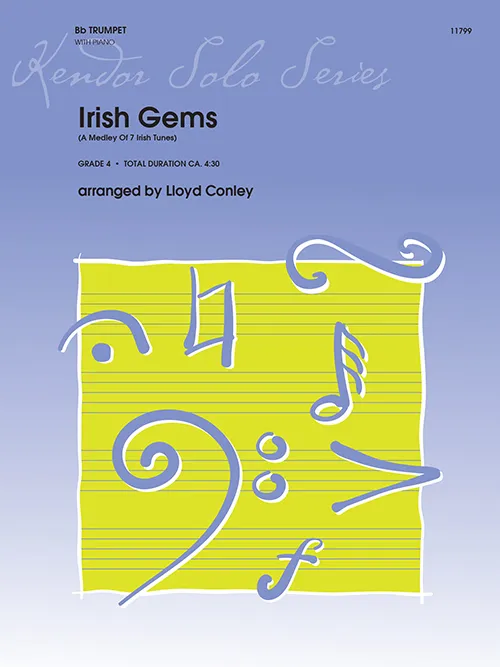 Kendor Music Irish Gems noty pro trubku s klavírem