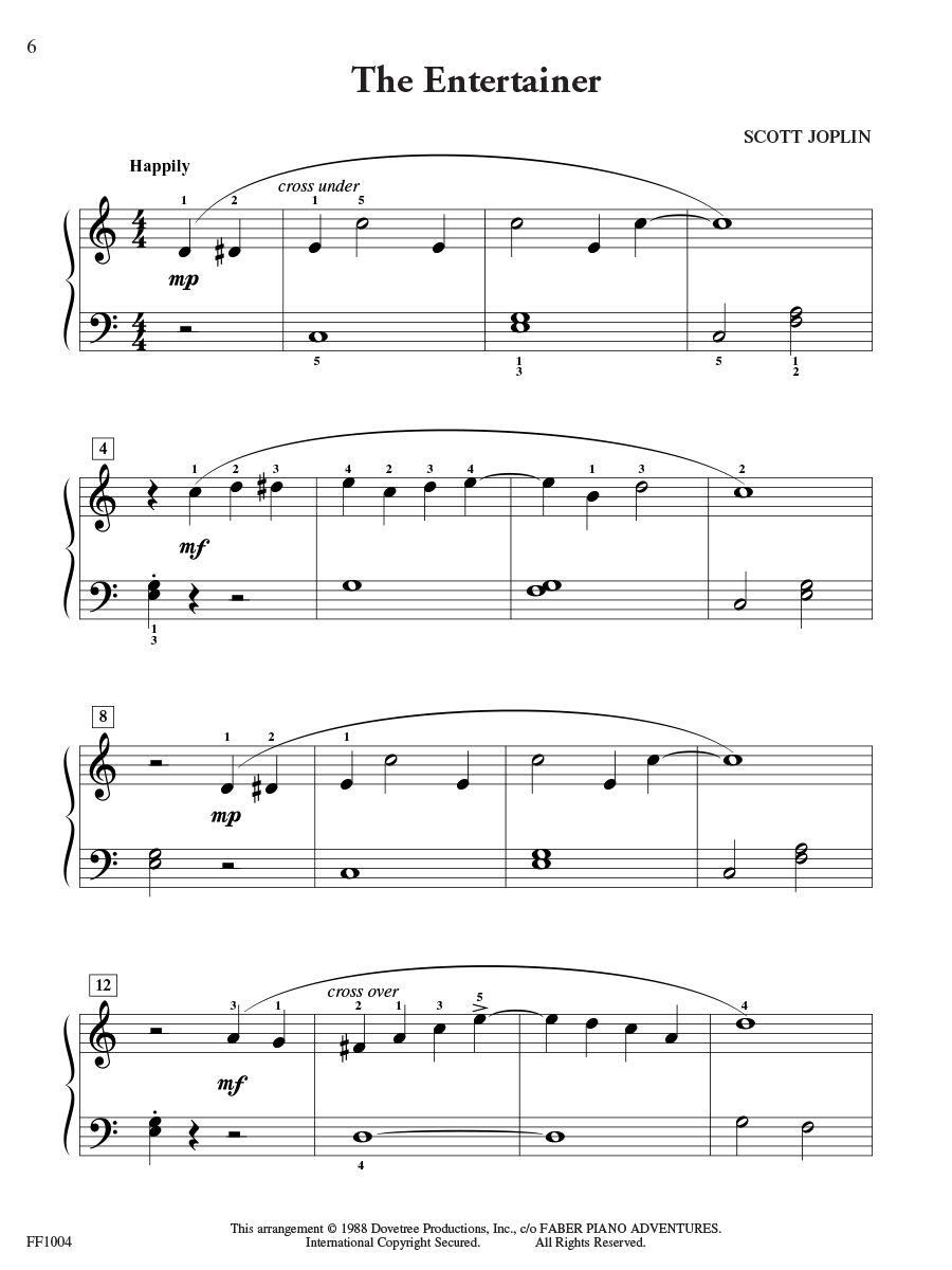 Faber ChordTime Piano Popular noty pro klavír level 2B