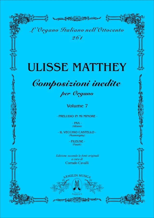 Armelin Musica Composizioni inedite vol. 7 noty pro varhany