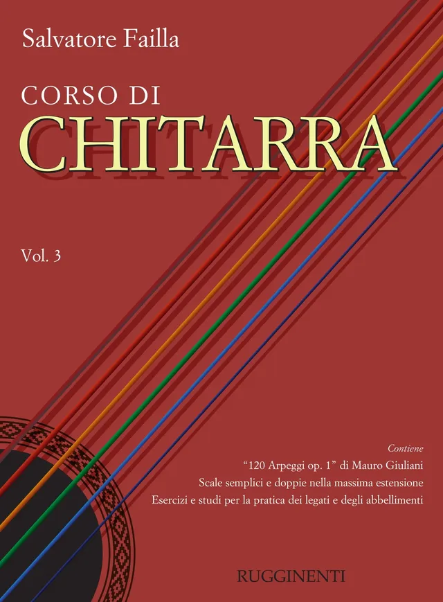 Volonte & Co Corso di Chitarra Vol. 3 škola pro kytaru