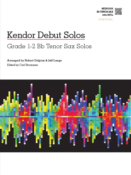 Kendor Debut Solos Bb tenor saxofon noty 14 skladeb