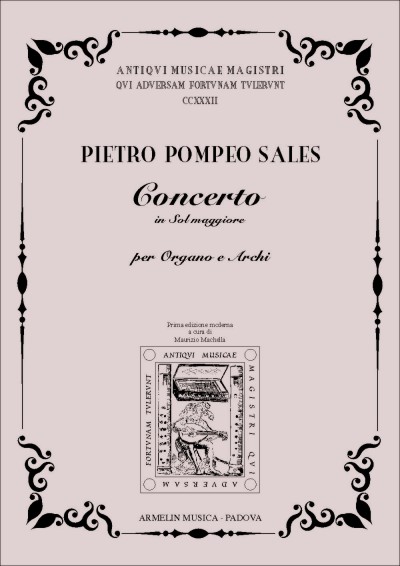 Armelin Musica Concerto in Sol maggiore noty partitura