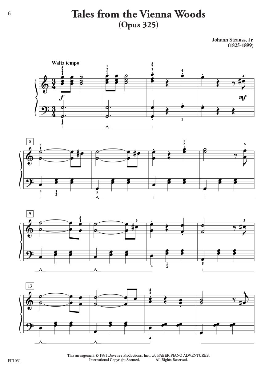 Faber Piano Adventures BigTime Piano Classics noty intermediate