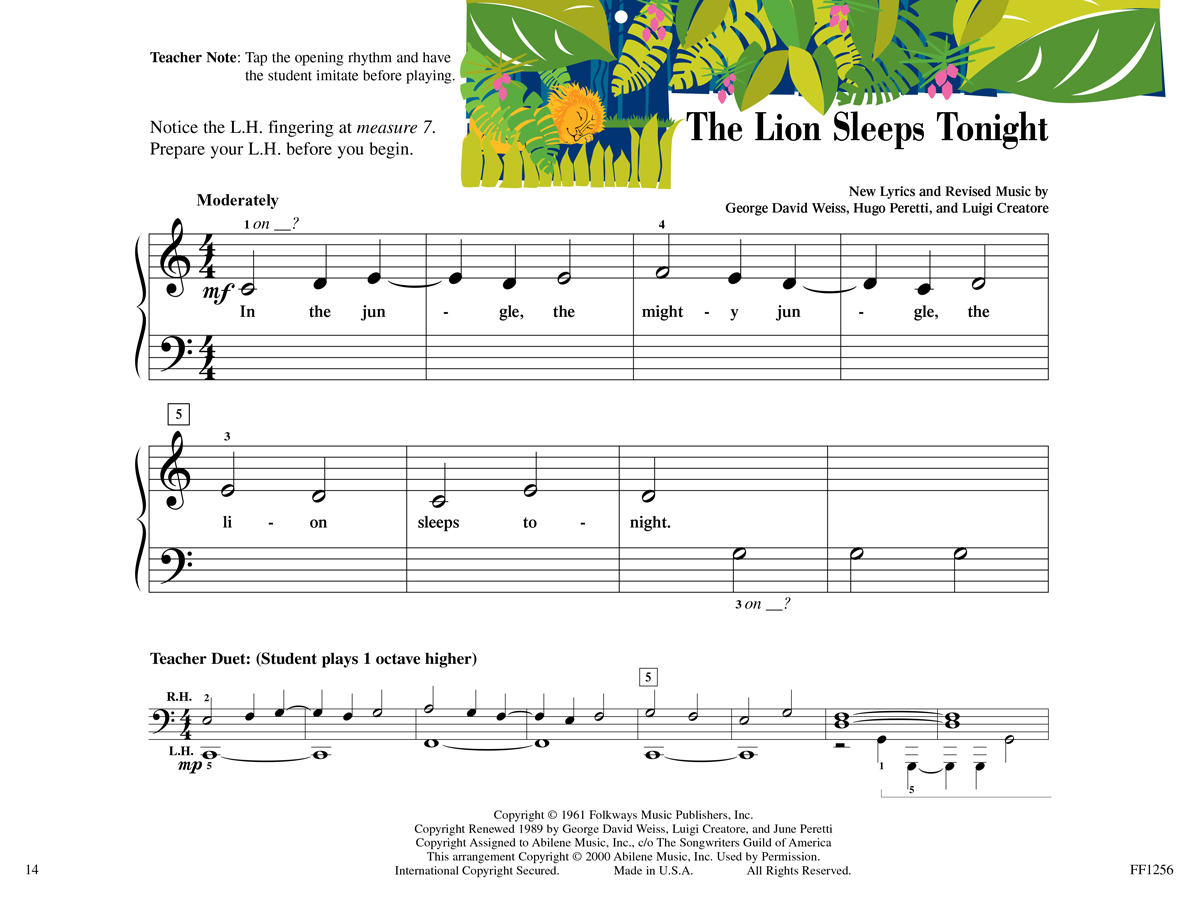 Faber Piano Adventures Primer Popular Repertoire noty pro klavír