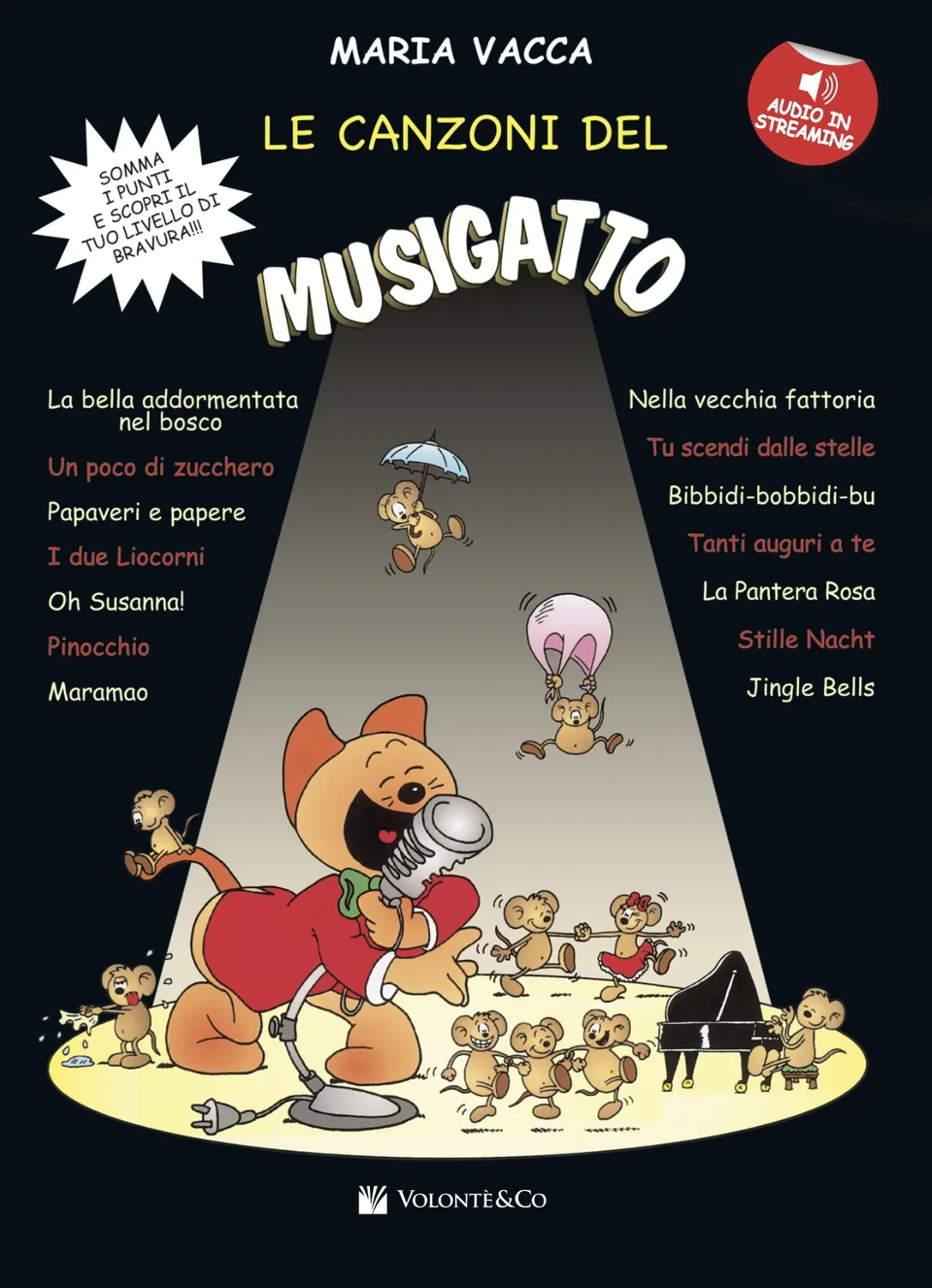 Volonte & Co Le Canzoni del Musigatto Vol. 1 noty pro klavír