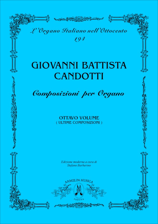 Armelin Musica Composizioni per Organo vol. 8 noty pro varhany