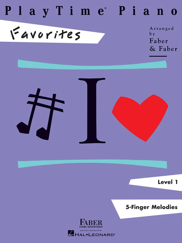 Faber PlayTime Piano Favorites noty pro klavír level 1