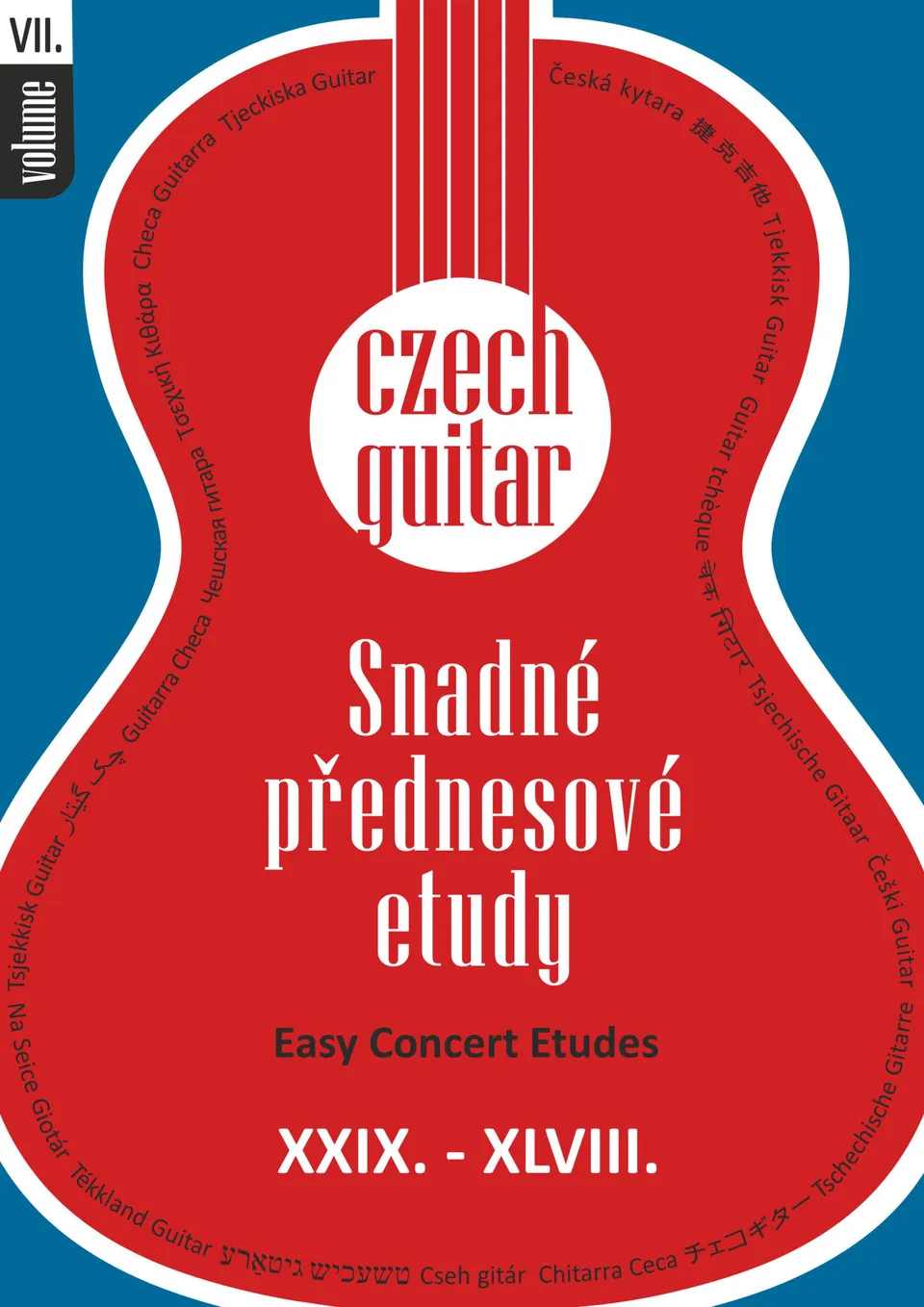 EDITIO KAREZ Czech Guitar VII noty pro kytaru etudy