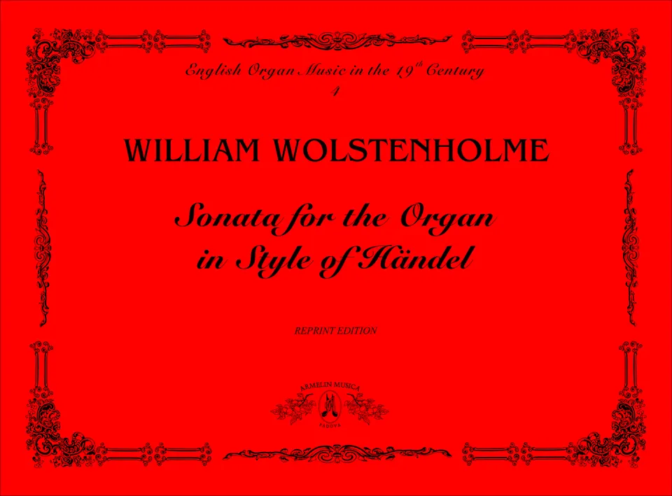 Armelin Musica Sonata for the Organ Handel varhanní noty