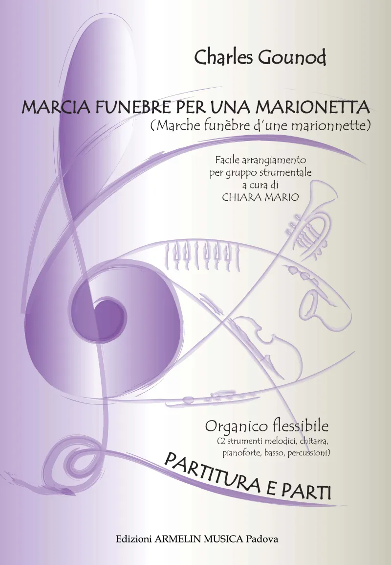 Armelin Musica Marche funèbre d’une marionnette noty pro varhany