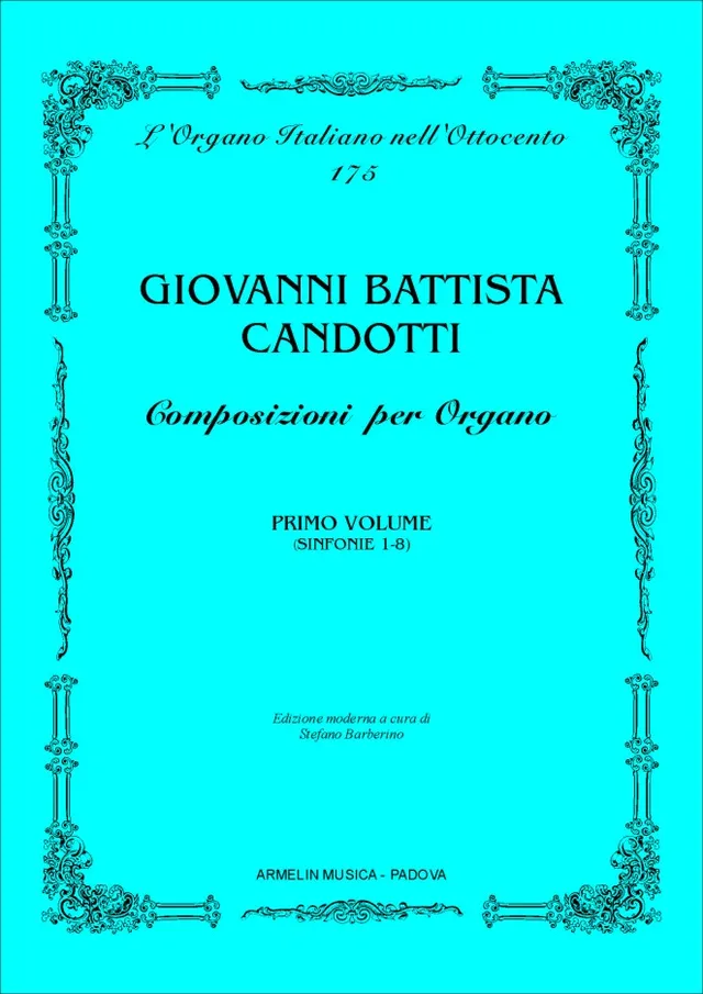 Armelin Musica Composizioni per Organo vol. 1 noty pro varhany
